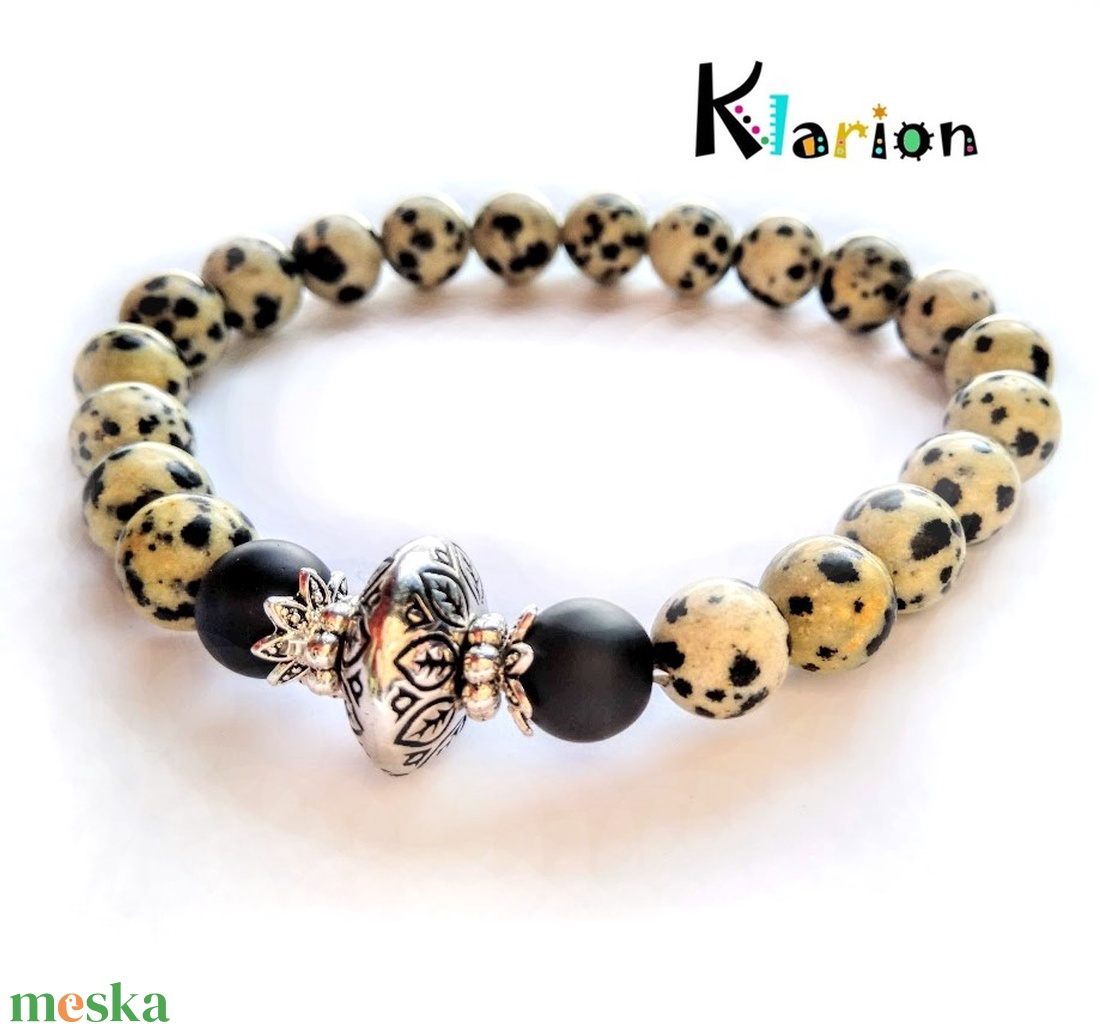 Dalmata jáspis, aromaterápiás lávakő ásvány, ásványgyöngy karköt, fülbevaló - ékszer - ékszerszett - Meska.hu Dalmata jáspis, aromaterápiás lávakő ásvány, ásványgyöngy karköt, fülbevaló - ékszer - ékszerszett - Meska.hu