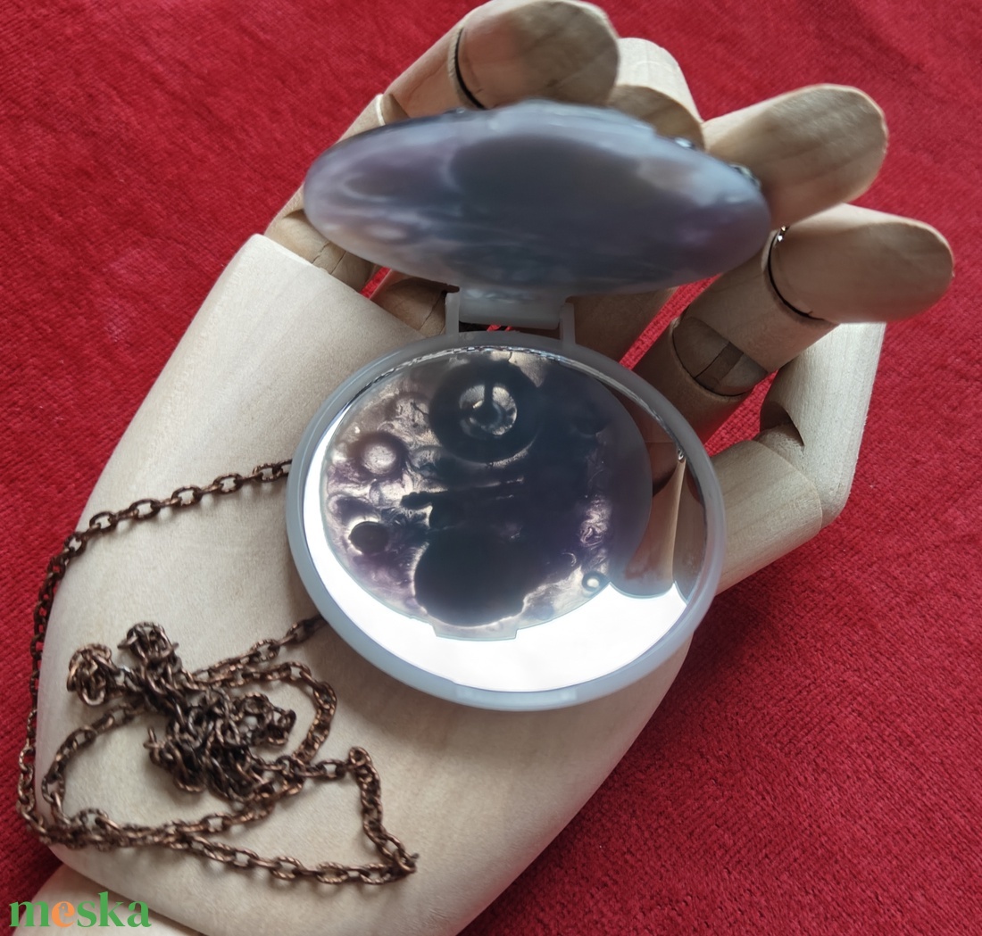 Steampunk zsebtükör nyakláncon - ékszer - nyaklánc - hosszú nyaklánc - Meska.hu Steampunk zsebtükör nyakláncon - ékszer - nyaklánc - hosszú nyaklánc - Meska.hu