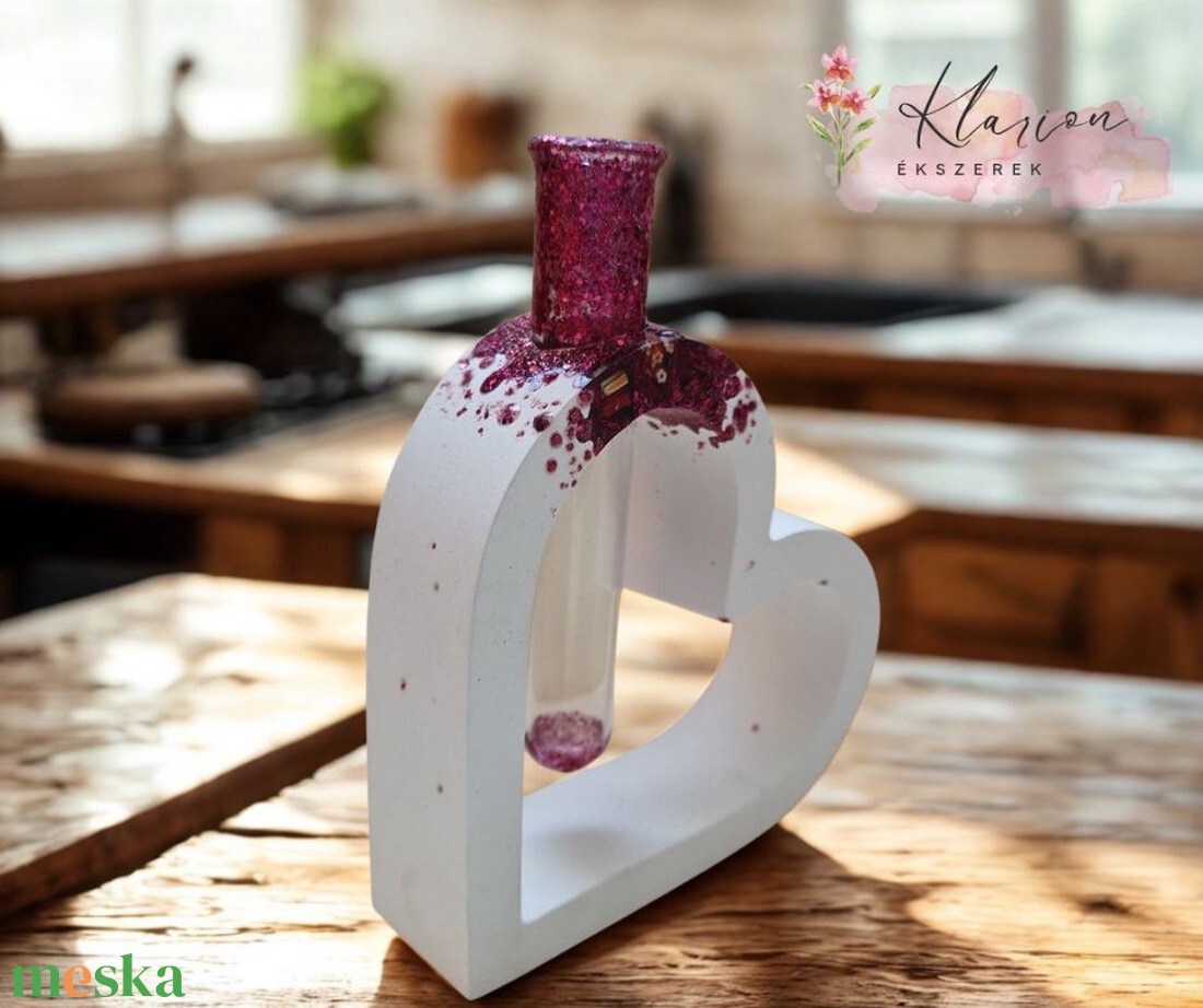 Szeretettel neked! váza - otthon & életmód - virágdekoráció - virágtartó - váza - Meska.hu