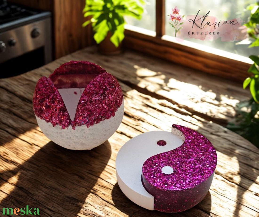 Mini gömb kaspó - otthon & életmód - virágdekoráció - virágtartó - kaspó - Meska.hu