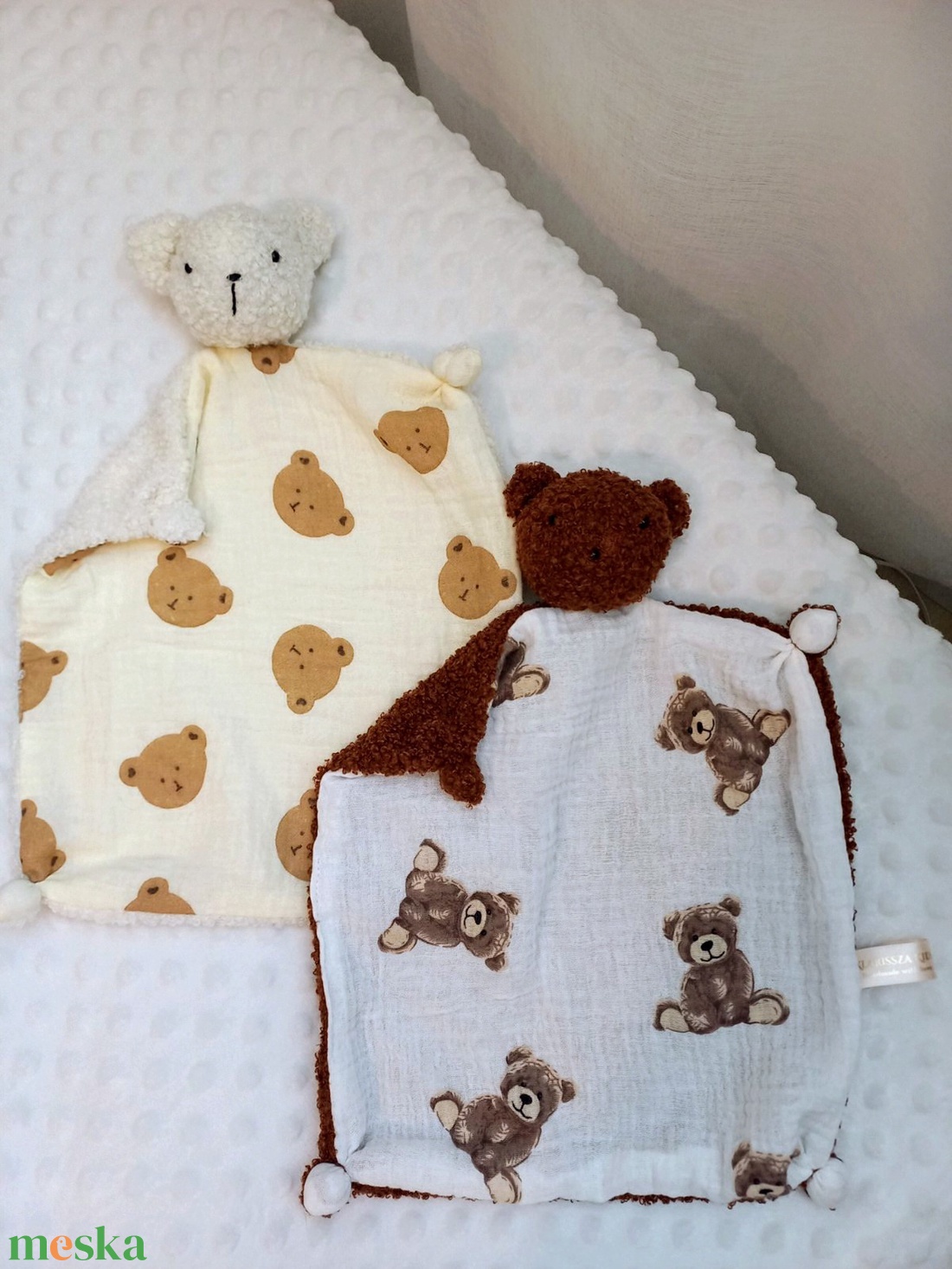 Szundikendő Maci- őzike  - játék & sport - 3 éves kor alattiaknak - alvóka & rongyi - Meska.hu Szundikendő Maci- őzike  - játék & sport - 3 éves kor alattiaknak - alvóka & rongyi - Meska.hu