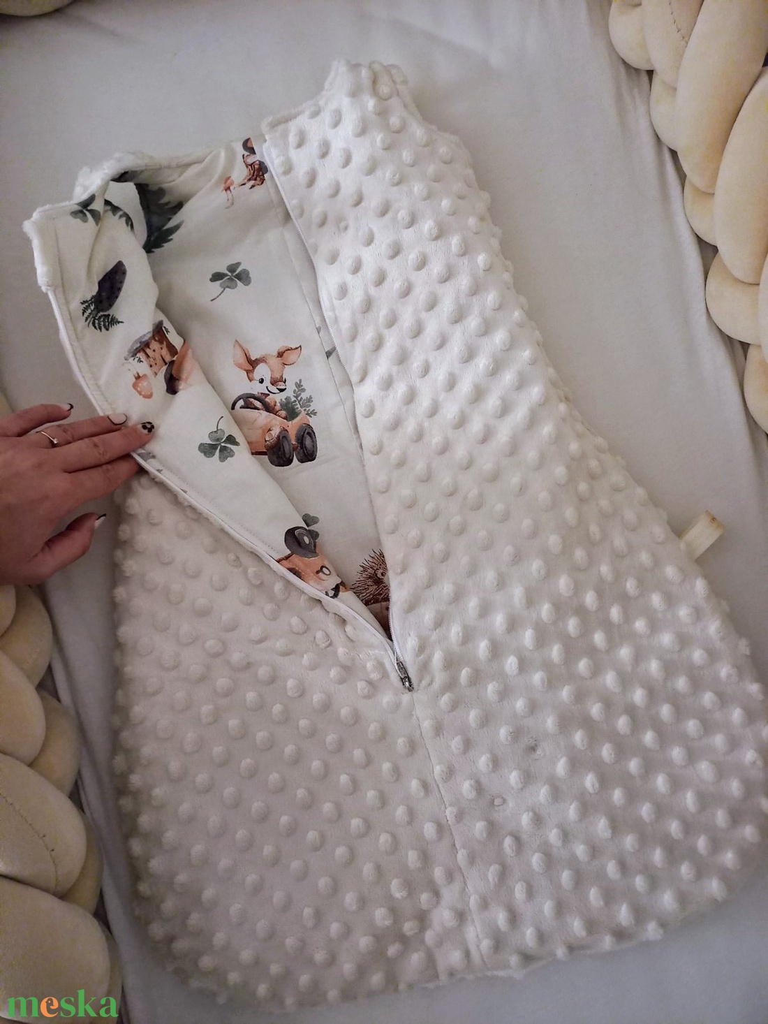 Hálózsák  - baba - mama - babaruházat - baba hálózsák, bundazsák - Meska.hu