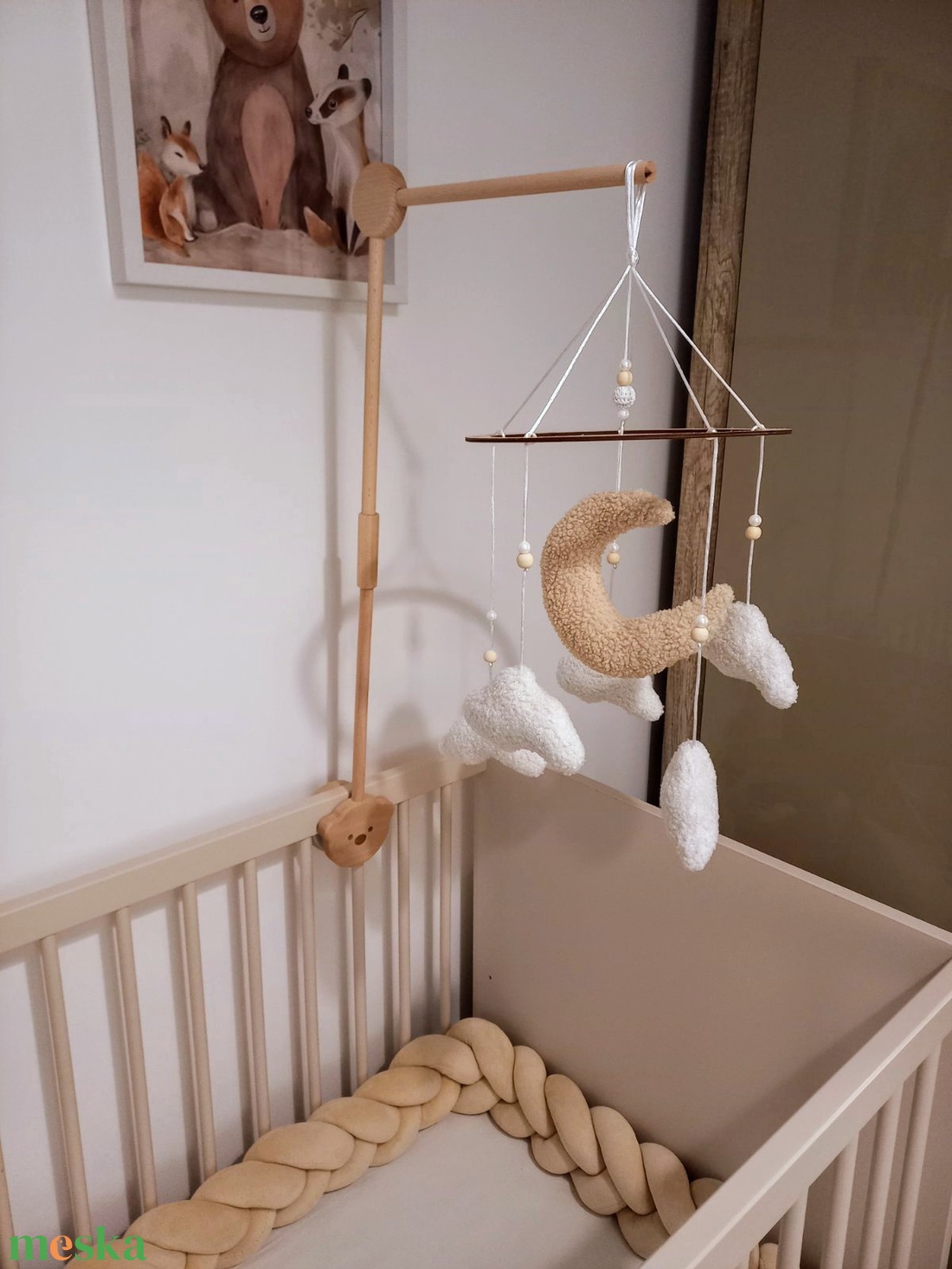 Kiságyforgó  - baba - mama - baba játékok - kiságyforgó - Meska.hu