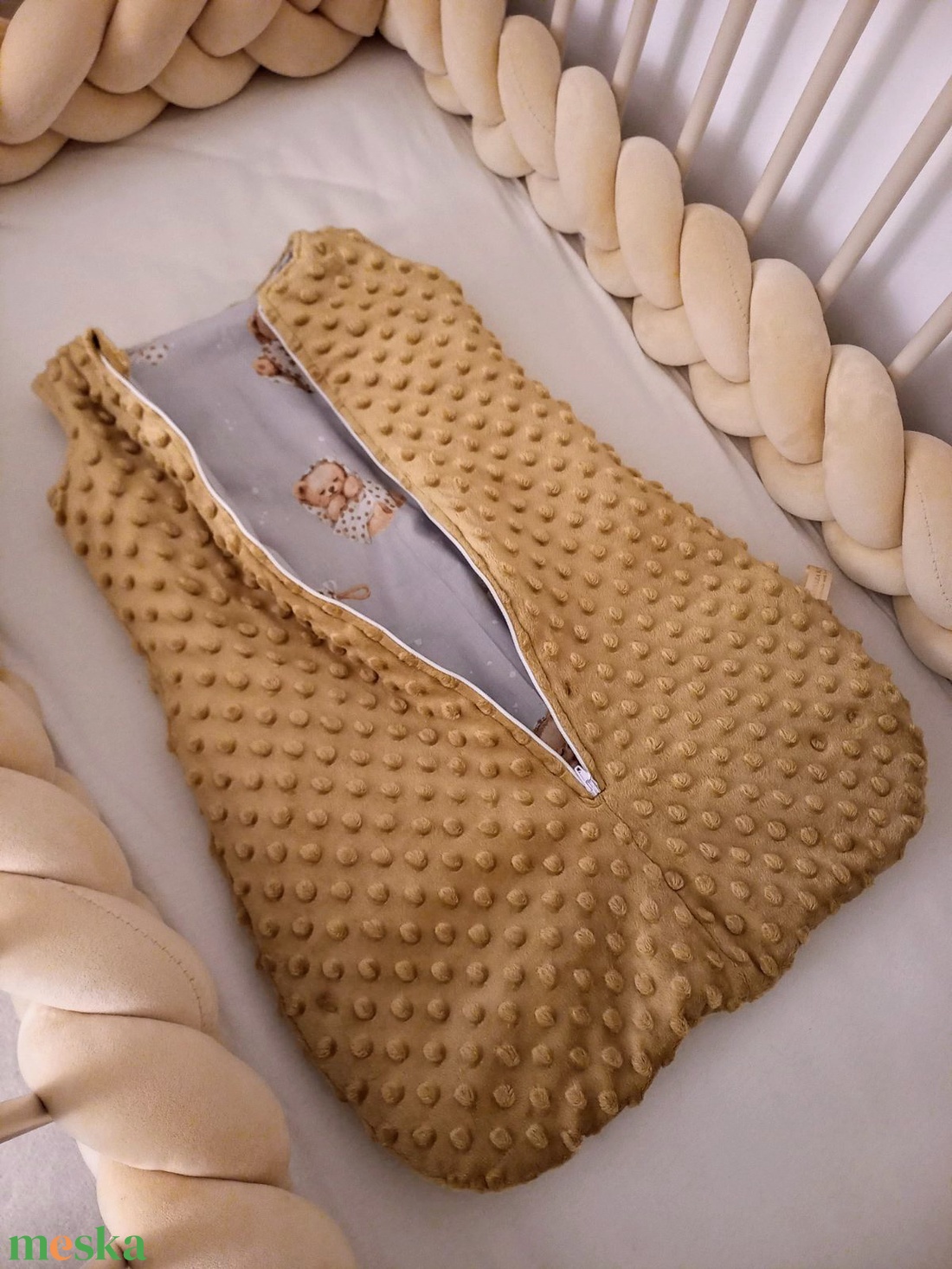 Hálózsák  - baba - mama - babaruházat - baba hálózsák, bundazsák - Meska.hu