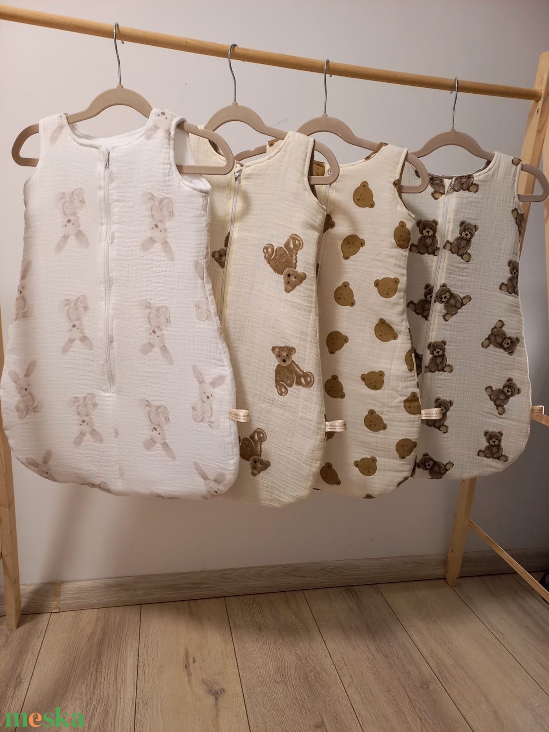 Hálózsák téli  - baba - mama - babaruházat - baba hálózsák, bundazsák - Meska.hu