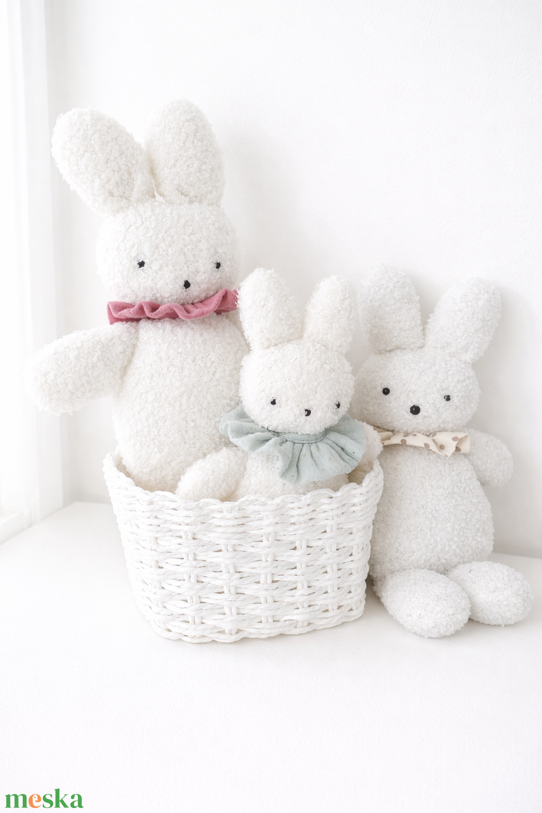 Nyuszi  - játék & sport - plüssállat & játékfigura - nyuszi - Meska.hu