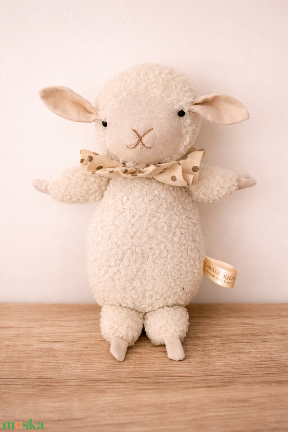 Bárány  - játék & sport - plüssállat & játékfigura - plüss bárány - Meska.hu