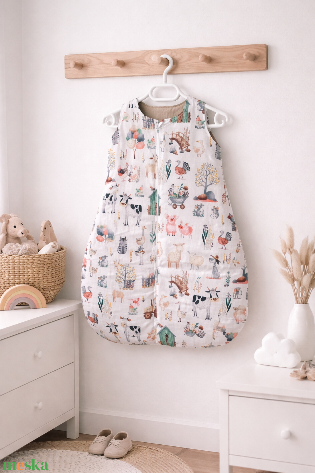 Hálózsák Tavaszi/Nyári  - baba - mama - babaruházat - baba hálózsák, bundazsák - Meska.hu