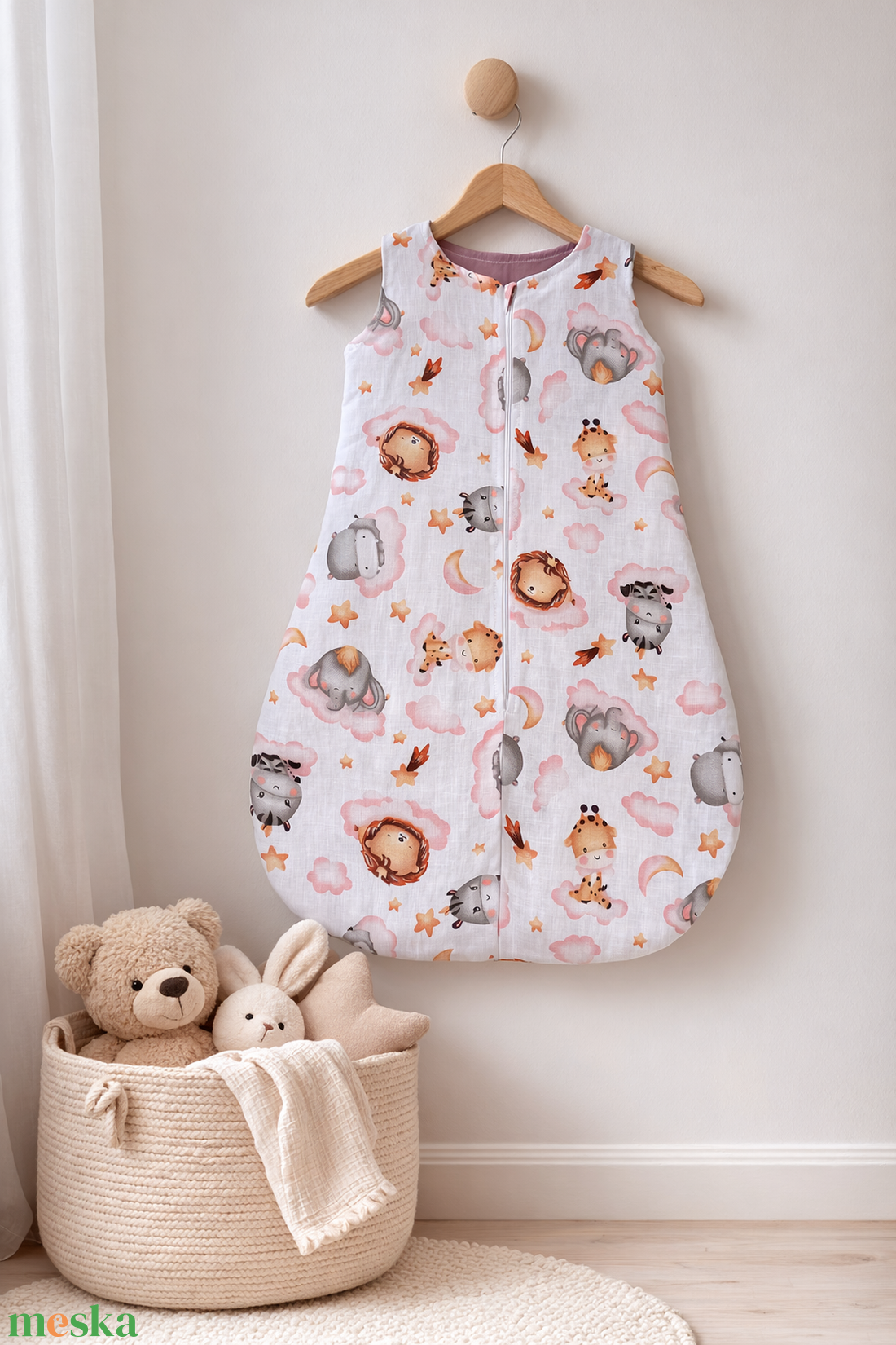 Hálózsák Tavaszi/Nyári  - baba - mama - babaruházat - baba hálózsák, bundazsák - Meska.hu