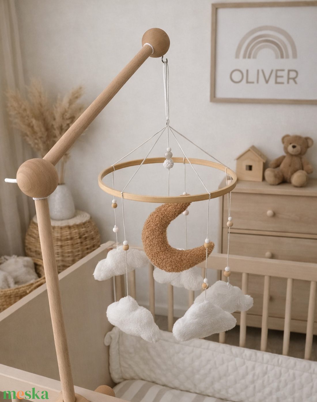 Kiságyforgó  - baba - mama - baba játékok - kiságyforgó - Meska.hu