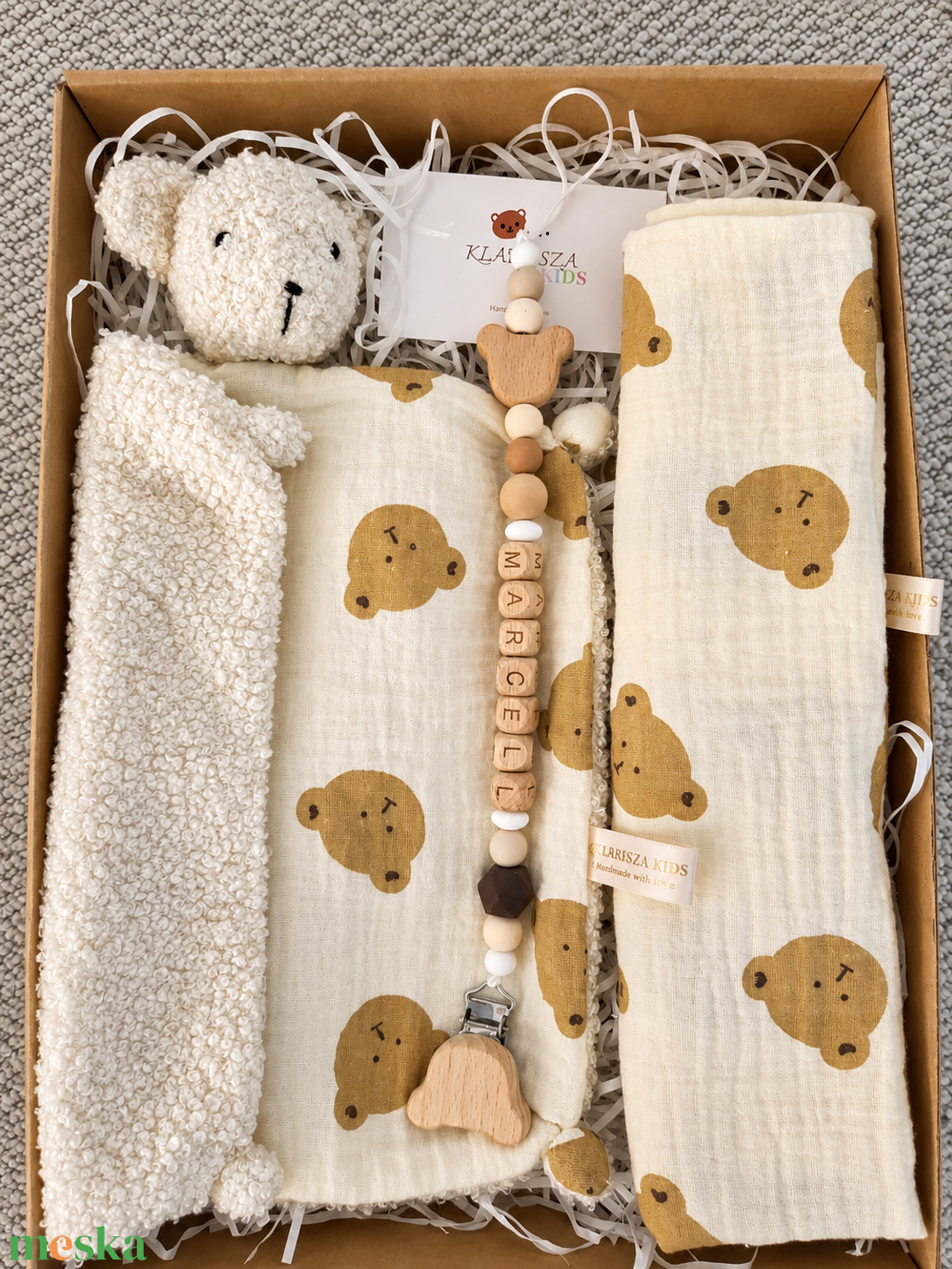 Babaváró -box  - baba - mama - babalátogató ajándékcsomag - Meska.hu