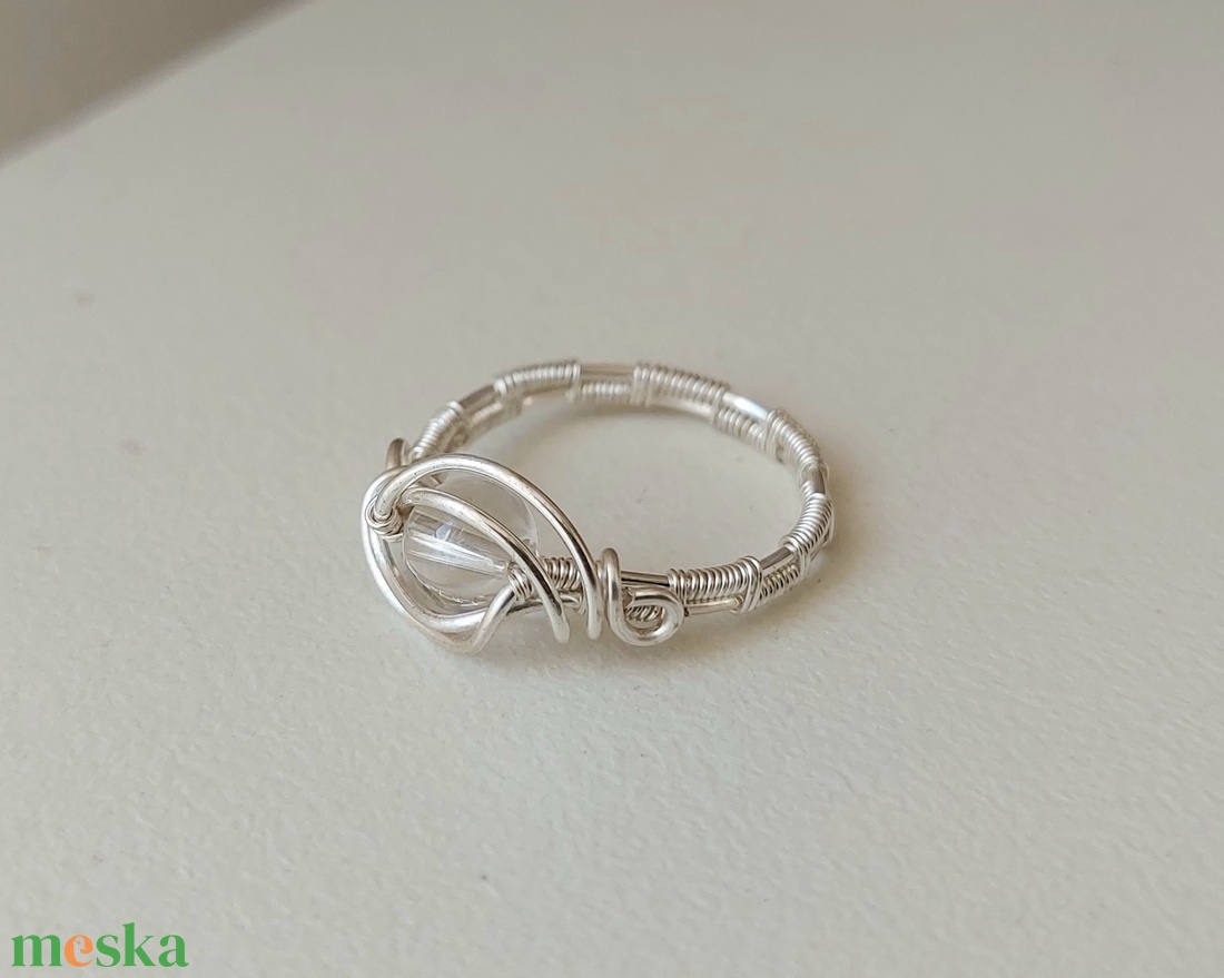 Hegyikristály gyűrű - ékszer - gyűrű - szoliter gyűrű - Meska.hu