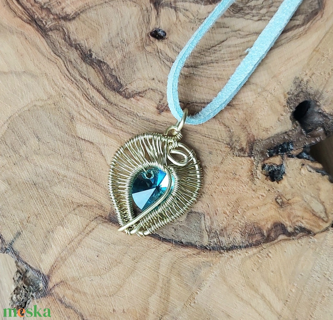 Arany színű drótékszer szett - ékszer - ékszerszett - Meska.hu