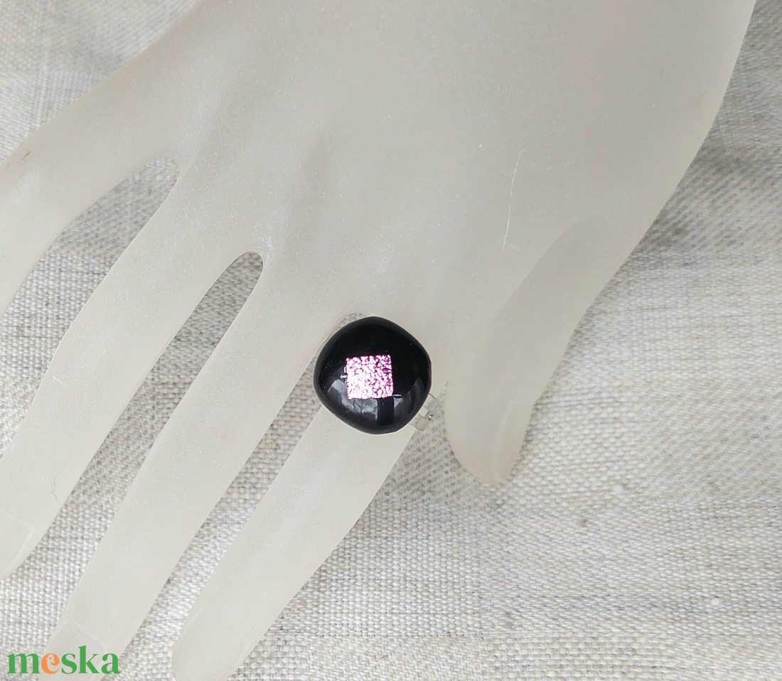 Olvasztott üveg ékszer szett - ékszer - ékszerszett - Meska.hu