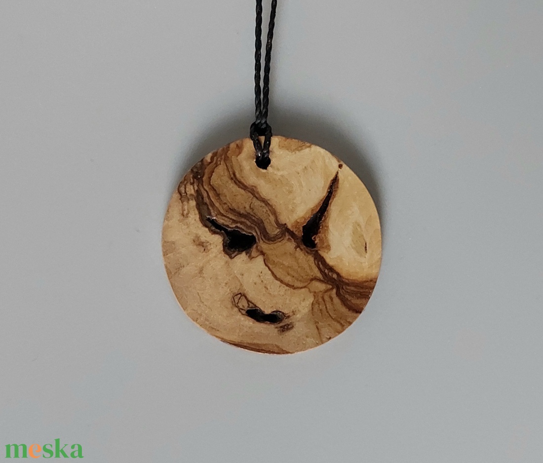 Férfi nyaklánc olajfából - ékszer - nyaklánc - medálos nyaklánc - Meska.hu