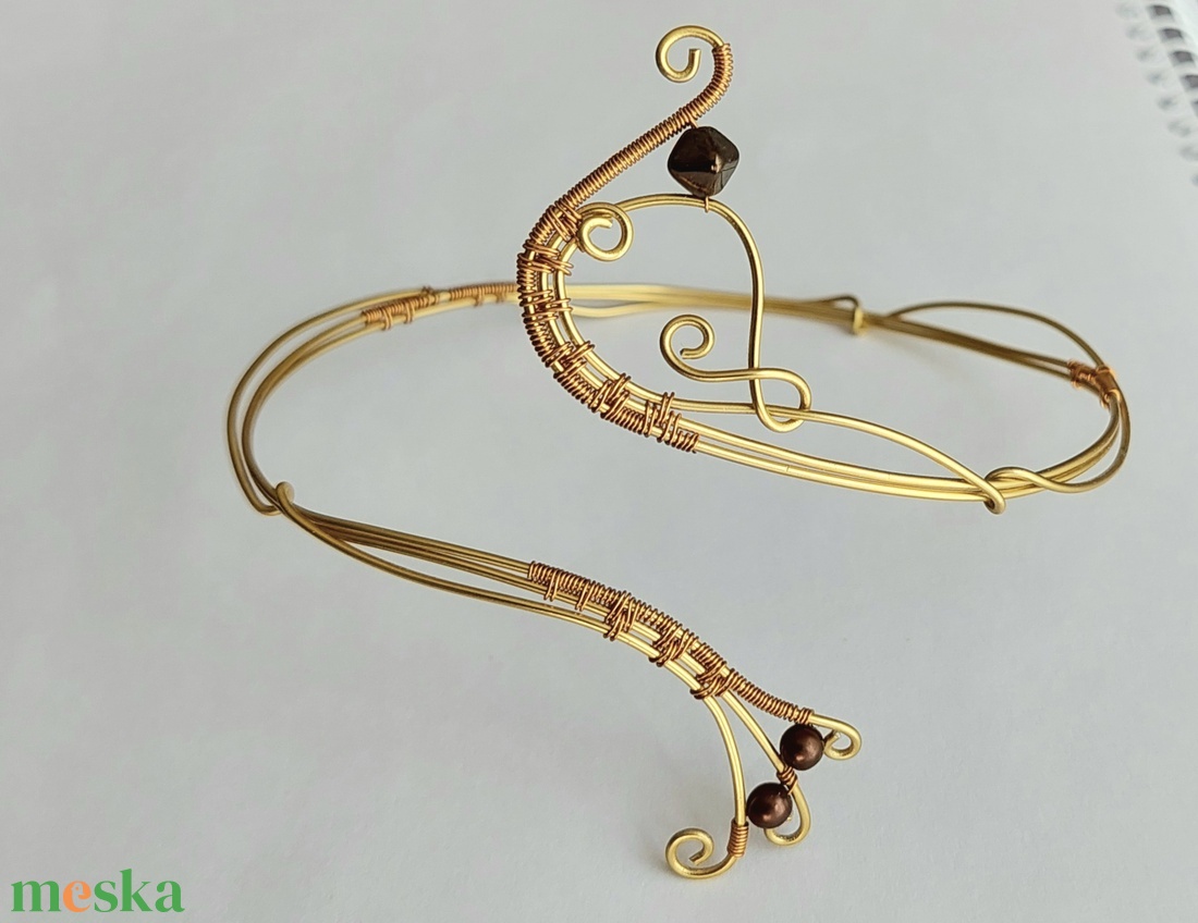 Boka ékszer, láb dísz alumínium drótból több színben - ékszer - lábdísz és testékszer - lábgyűrű és lábdísz - Meska.hu