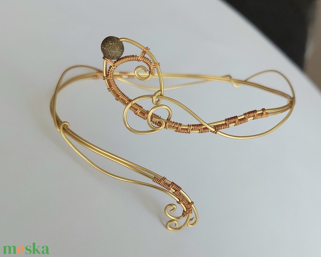 Boka ékszer, láb dísz alumínium drótból több színben - ékszer - lábdísz és testékszer - lábgyűrű és lábdísz - Meska.hu