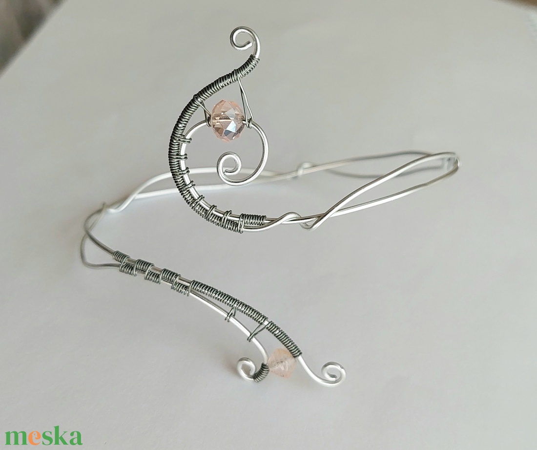 Boka ékszer, láb dísz alumínium drótból több színben - ékszer - lábdísz és testékszer - lábgyűrű és lábdísz - Meska.hu