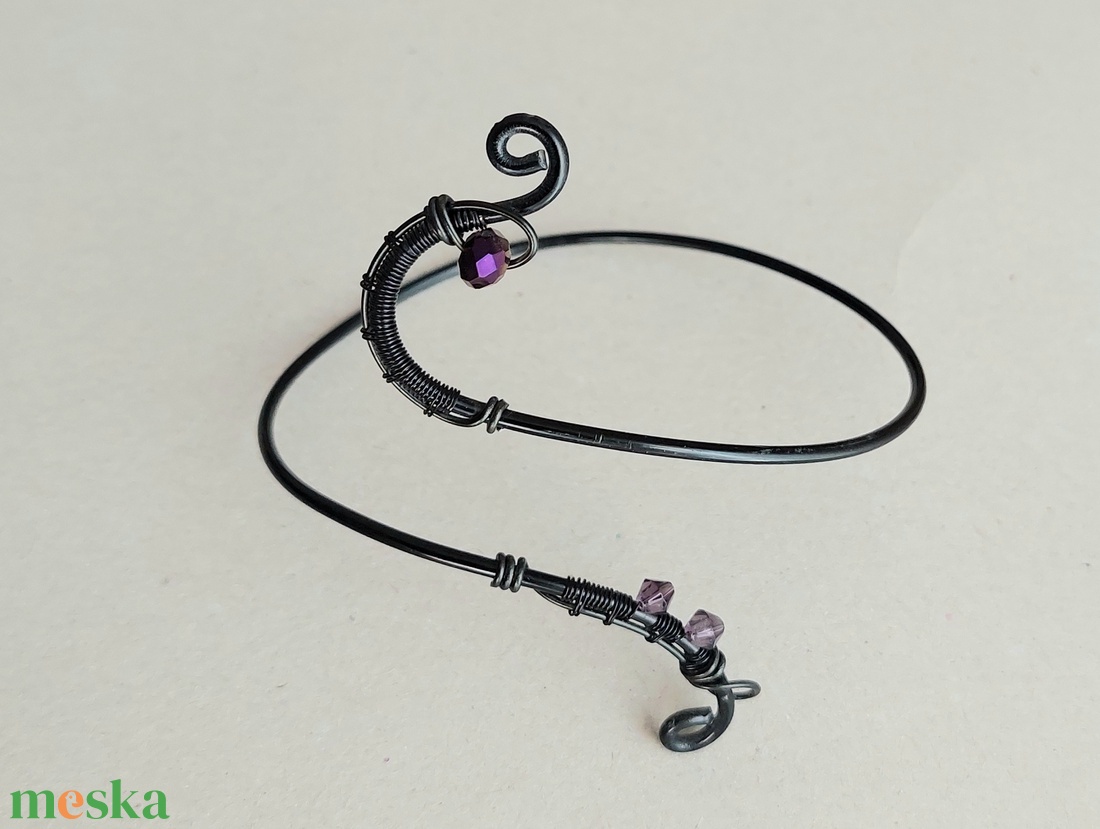 Boka gyűrű, láb ékszer több színben alumínium drótból - ékszer - lábdísz és testékszer - lábgyűrű és lábdísz - Meska.hu