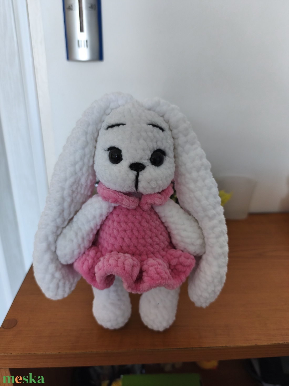 Plüss nyuszi - játék & sport - plüssállat & játékfigura - nyuszi - Meska.hu