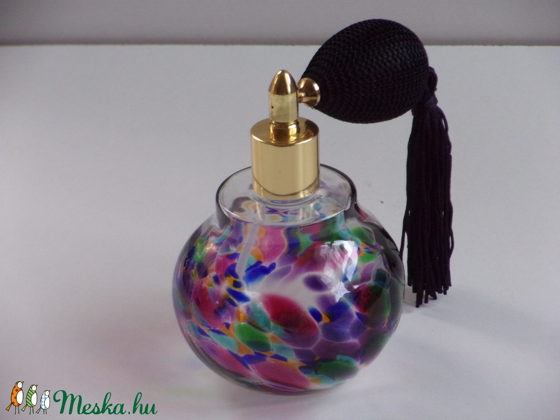 Retro parfümös üveg (tiffany) - - Meska.hu Retro parfümös üveg (tiffany) - - Meska.hu