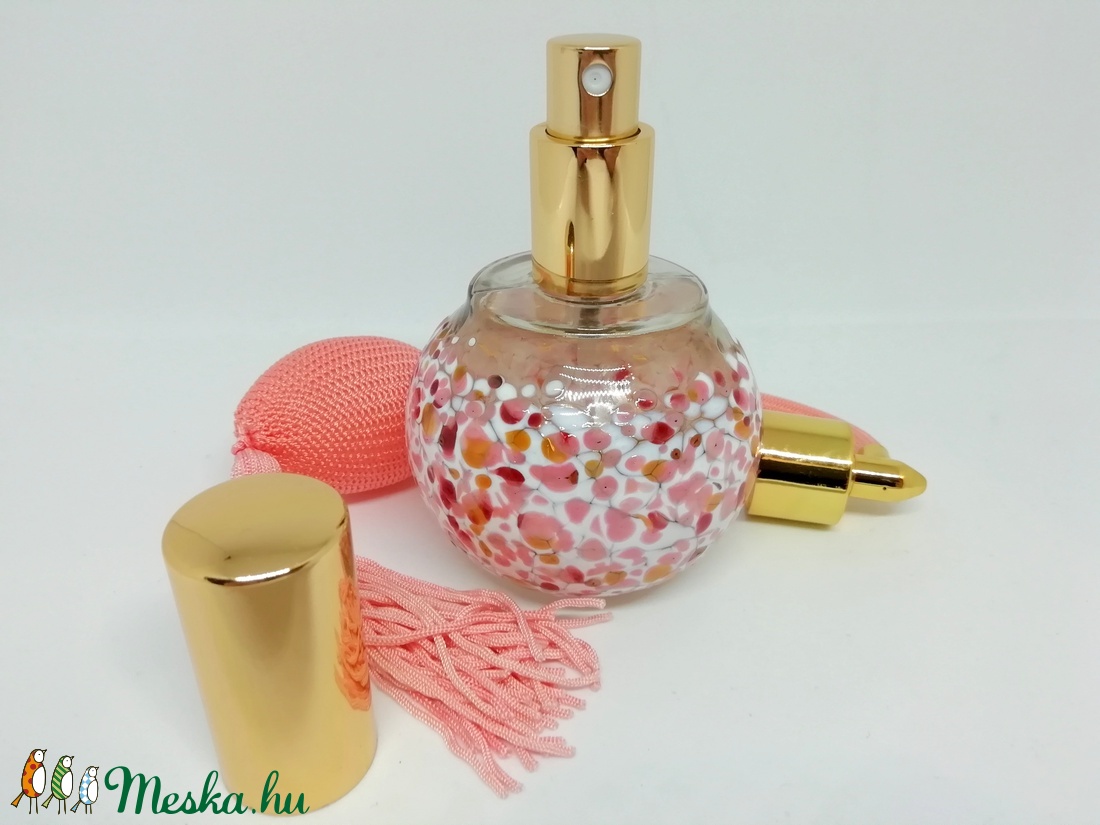 Retro stílusú parfümös üveg (Pinkie Pie) - szépségápolás - dezodor & parfüm - Meska.hu