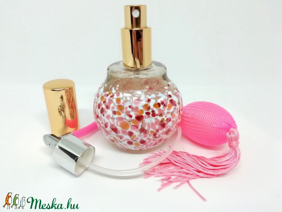 Retro stílusú parfümös üveg (Pinkie Pie) - szépségápolás - dezodor & parfüm - Meska.hu