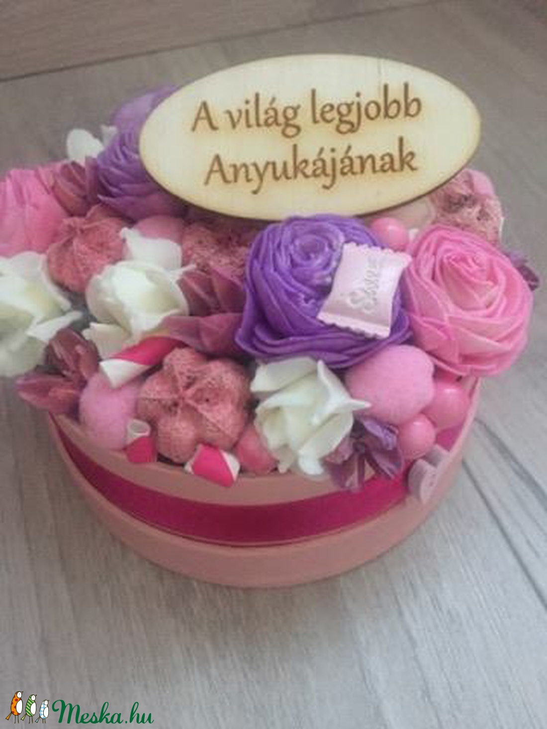 Anyák napi virág box  -  - Meska.hu