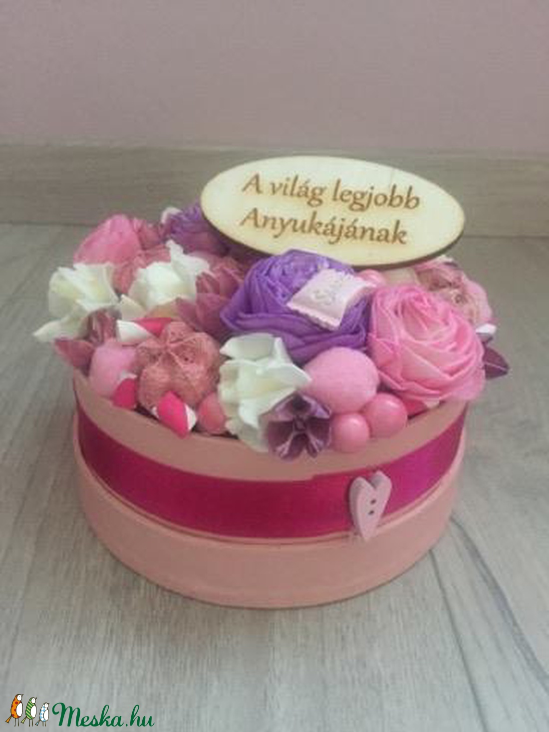 Anyák napi virág box  -  - Meska.hu