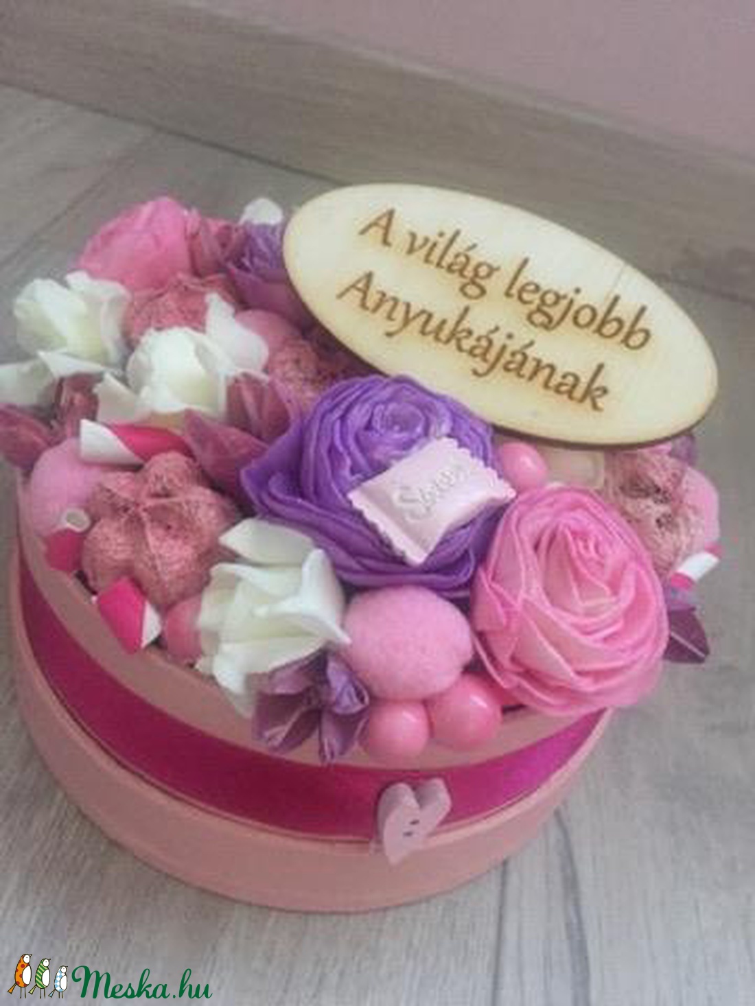 Anyák napi virág box  -  - Meska.hu