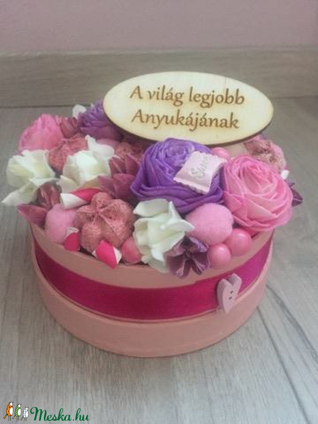 Anyák napi virág box  -  - Meska.hu