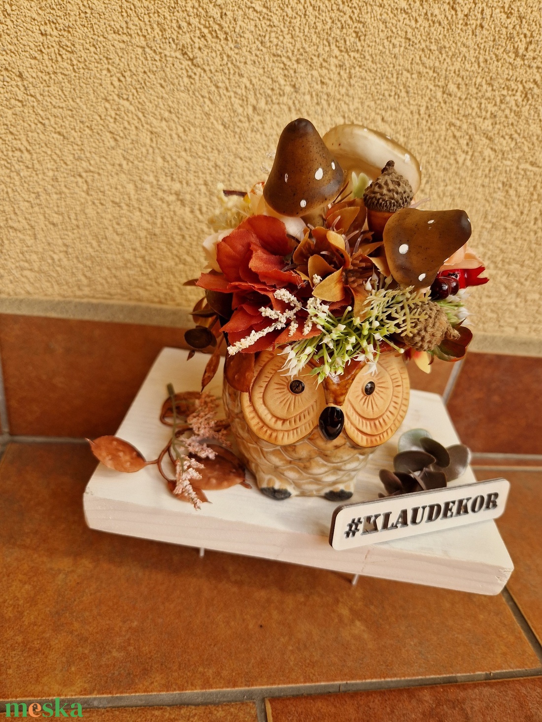 Őszi asztaldísz - otthon & életmód - dekoráció - asztal és polc dekoráció - asztaldísz - Meska.hu Őszi asztaldísz - otthon & életmód - dekoráció - asztal és polc dekoráció - asztaldísz - Meska.hu