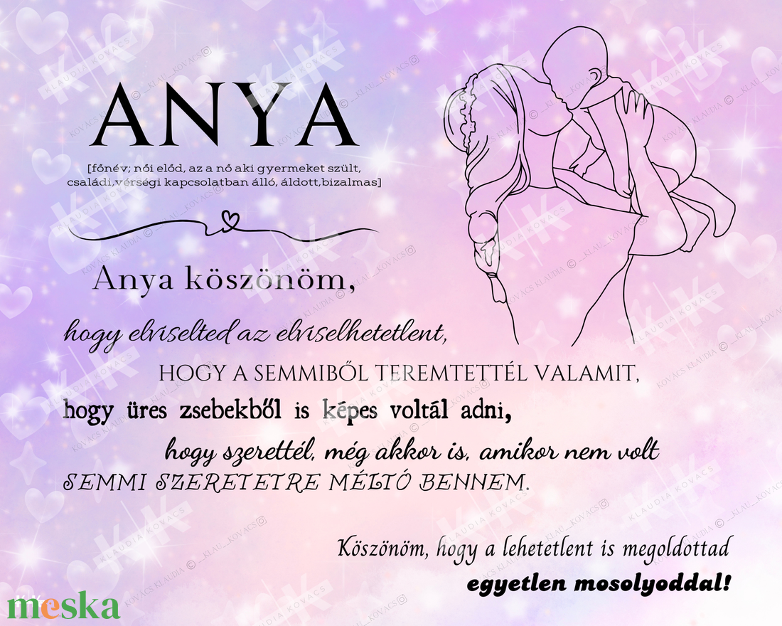 Anyák napi poszter többféle színben - otthon & életmód - dekoráció - fali és függő dekoráció - falra akasztható dekor - Meska.hu Anyák napi poszter többféle színben - otthon & életmód - dekoráció - fali és függő dekoráció - falra akasztható dekor - Meska.hu