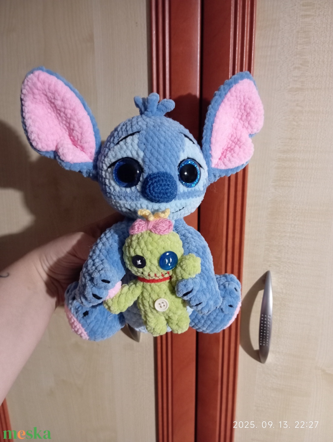 Amigurumi horgolt stitch  - játék & sport - plüssállat & játékfigura - más figura - Meska.hu Amigurumi horgolt stitch  - játék & sport - plüssállat & játékfigura - más figura - Meska.hu