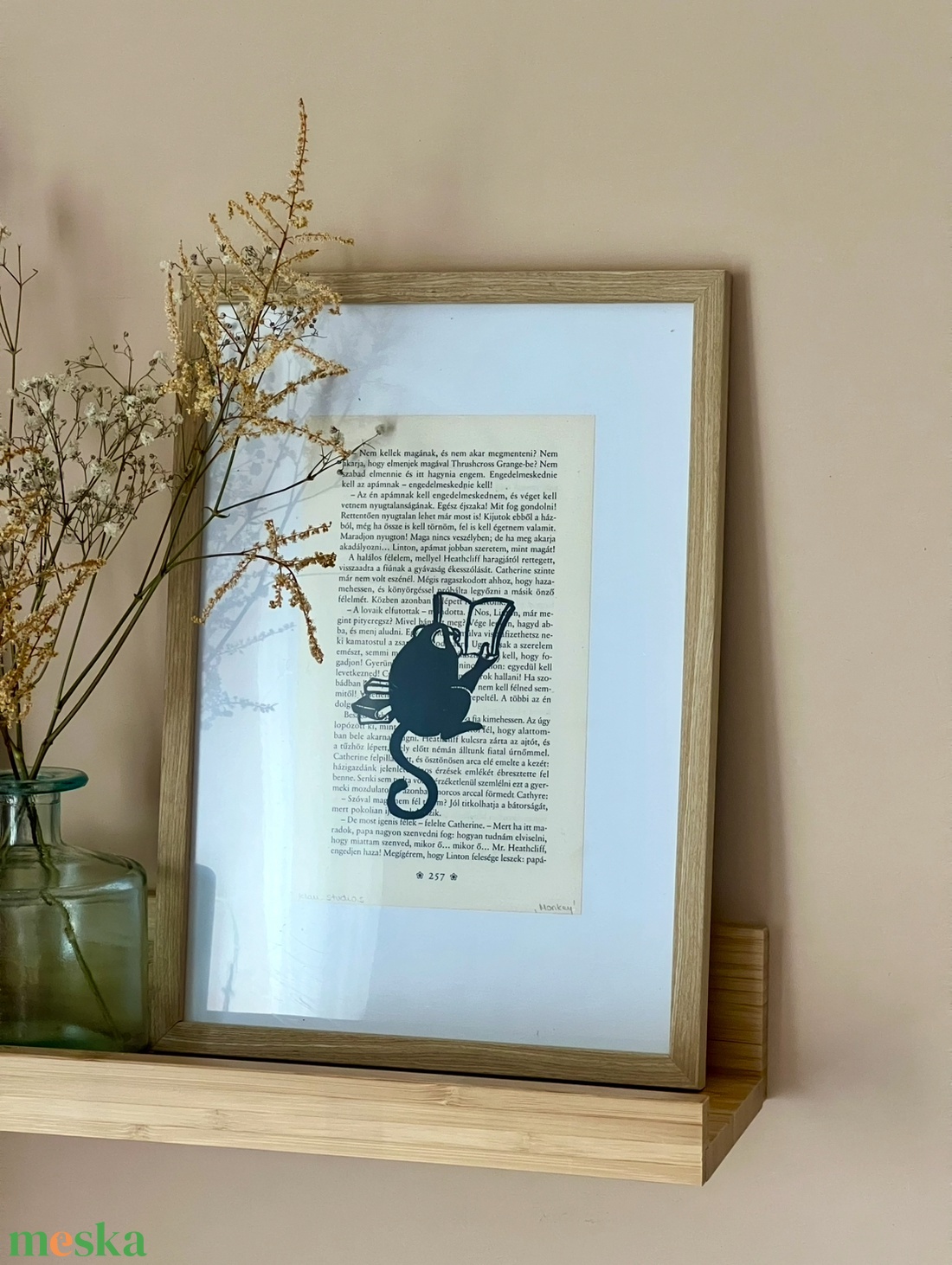 Egyedi Linómetszet - Majmos könyvlap - művészet - grafika & illusztráció - művészi nyomat - Meska.hu Egyedi Linómetszet - Majmos könyvlap - művészet - grafika & illusztráció - művészi nyomat - Meska.hu