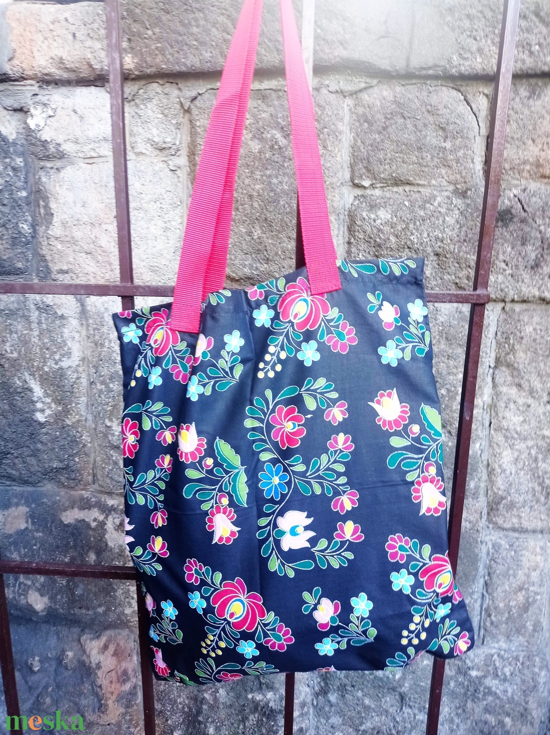 Matyó mintás válltáska,szatyor - táska & tok - bevásárlás & shopper táska - shopper, textiltáska, szatyor - Meska.hu Matyó mintás válltáska,szatyor - táska & tok - bevásárlás & shopper táska - shopper, textiltáska, szatyor - Meska.hu
