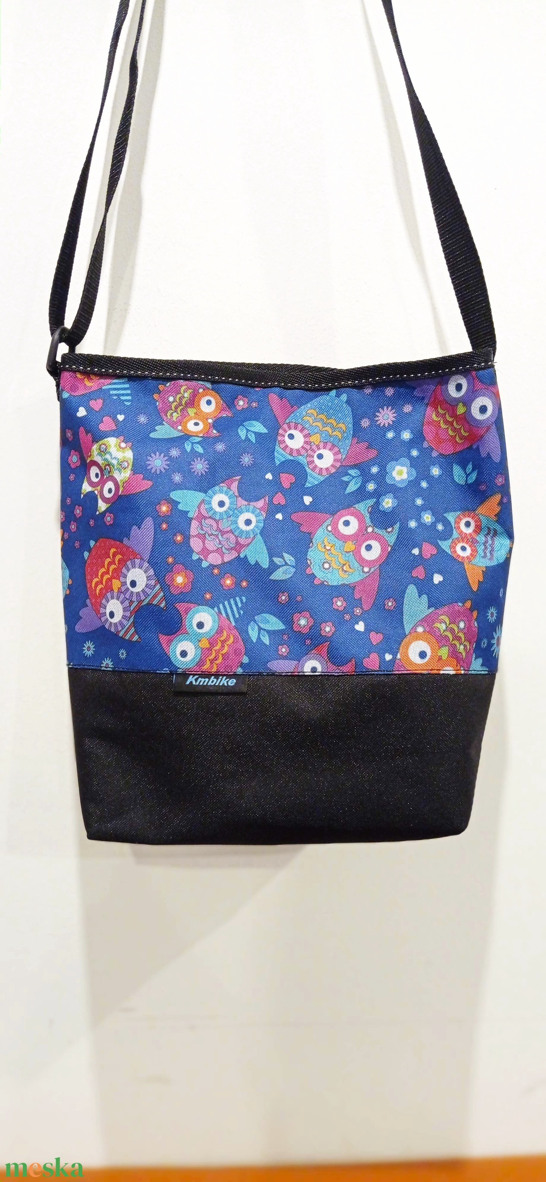 City Bag/Bagoly mintás és fekete válltáska/oldaltáska - táska & tok - kézitáska & válltáska - válltáska - Meska.hu City Bag/Bagoly mintás és fekete válltáska/oldaltáska - táska & tok - kézitáska & válltáska - válltáska - Meska.hu