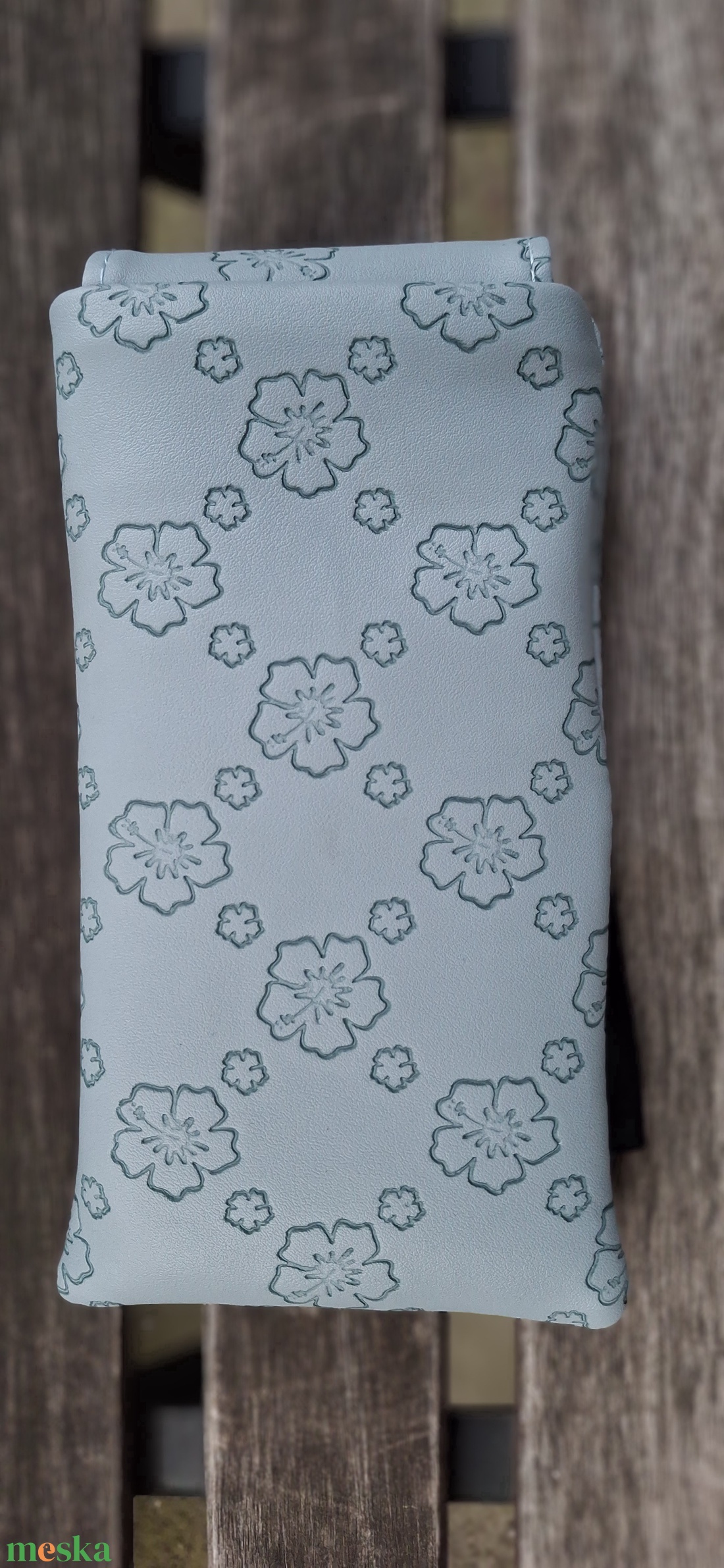 Virág mintás mobiltok vagy szemüvegtok - táska & tok - pénztárca & más tok - telefontok - Meska.hu