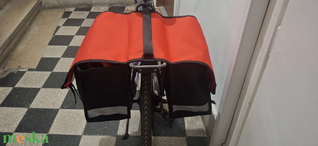 Biciklis csomagtartó táska - játék & sport - sport és kikapcsolódás - kerékpározás - biciklis táska - Meska.hu