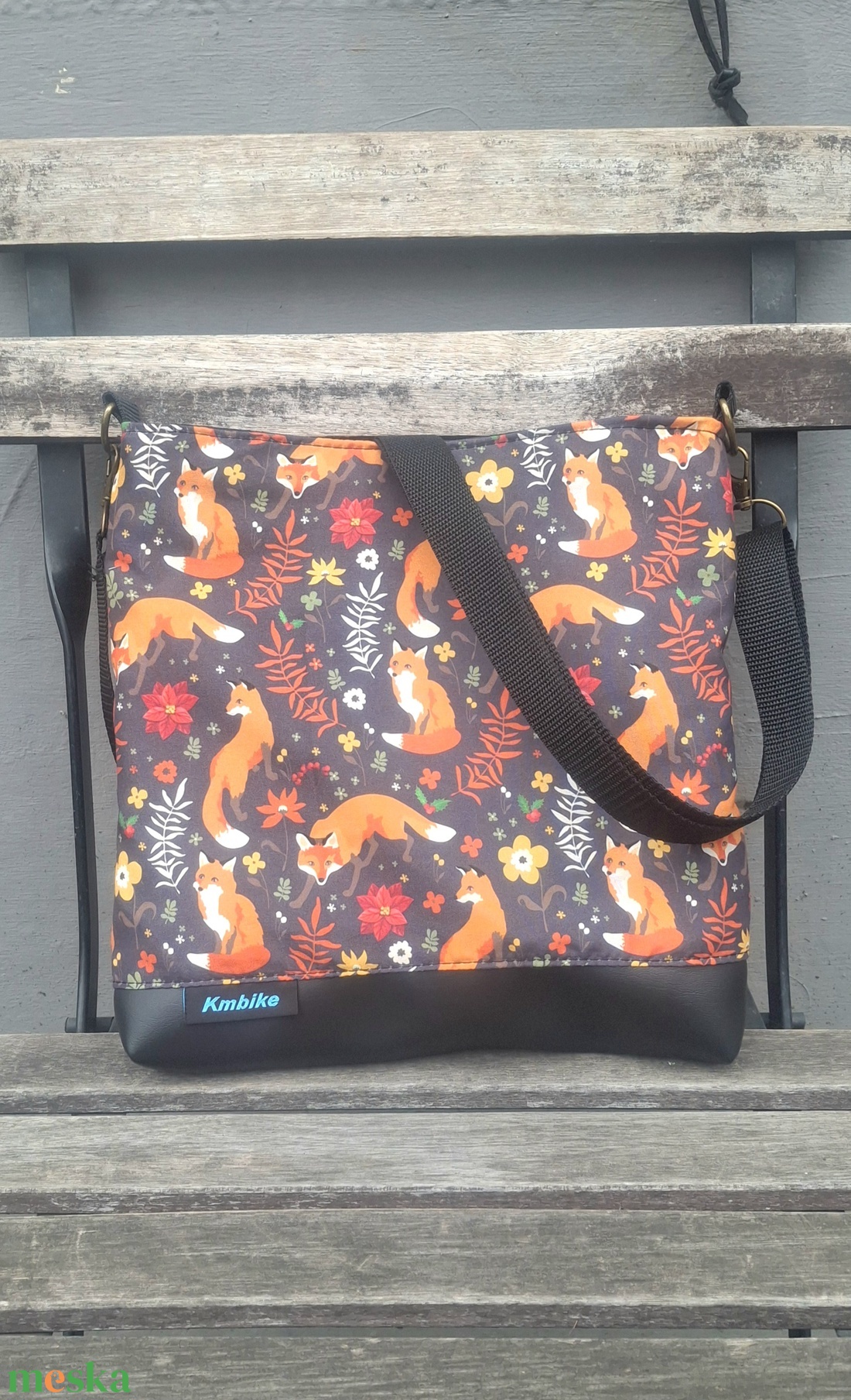 Rókás kistáska - táska & tok - kézitáska & válltáska - válltáska - Meska.hu