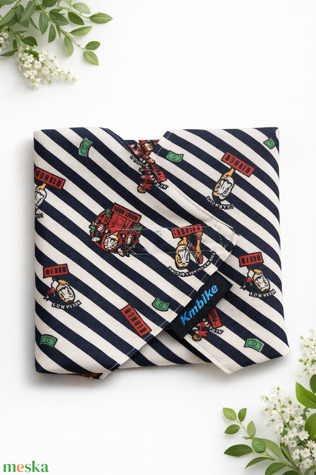 Újraszalv�ta A nagy pénzrablás  mintás - táska & tok - uzsonna- & ebéd tartó - szendvics csomagoló - Meska.hu