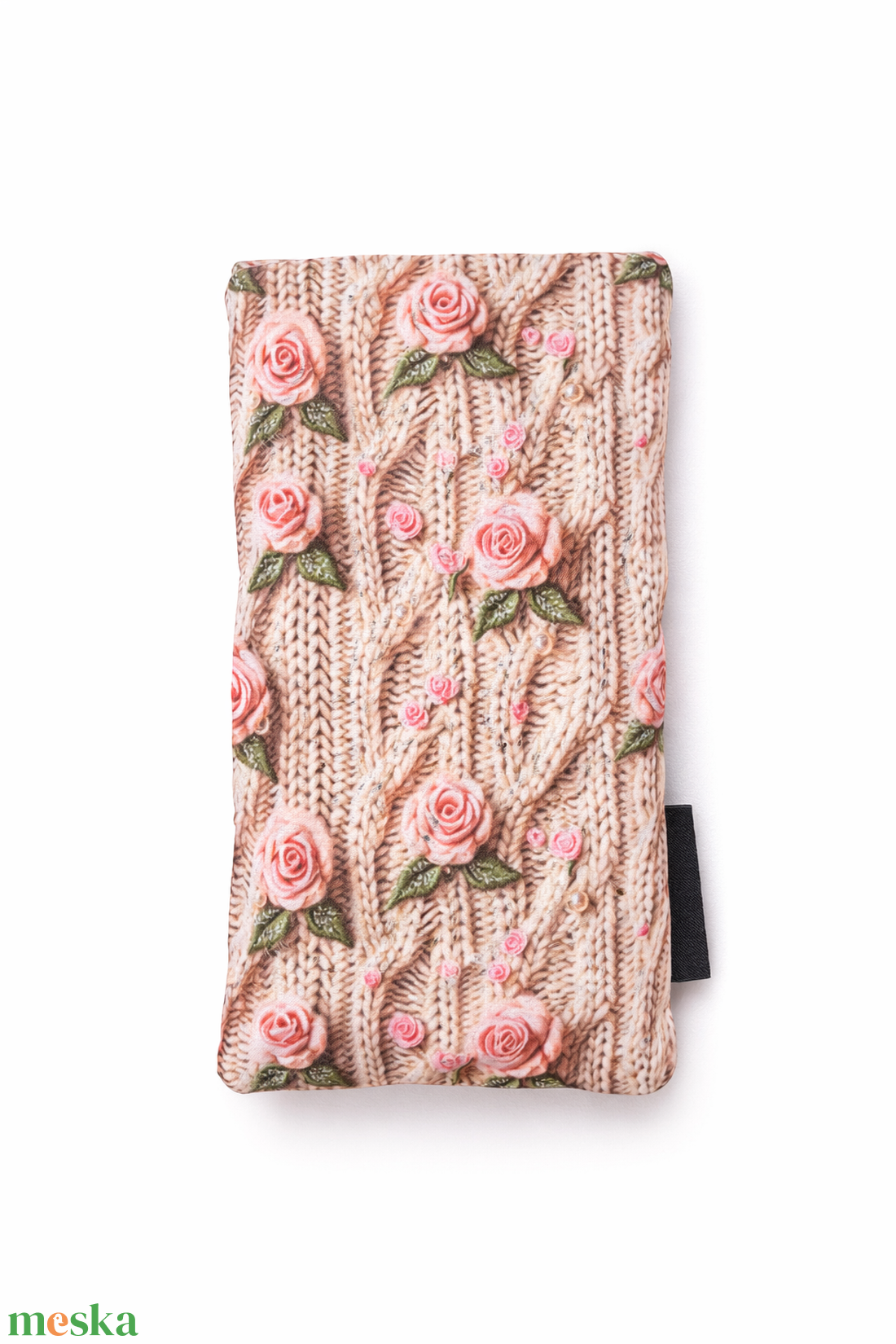 Rózsás mobiltok/szemüvegtok - táska & tok - pénztárca & más tok - telefontok - Meska.hu