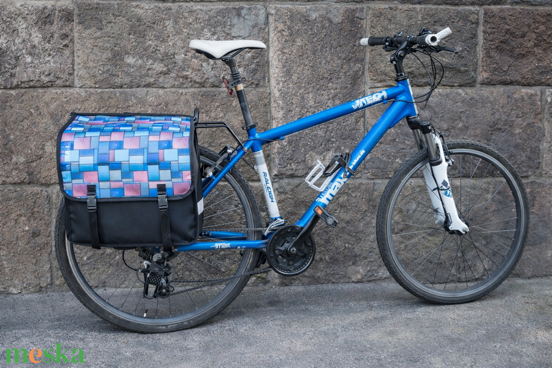 Biciklis csomagtartó táska - játék & sport - sport és kikapcsolódás - kerékpározás - biciklis táska - Meska.hu