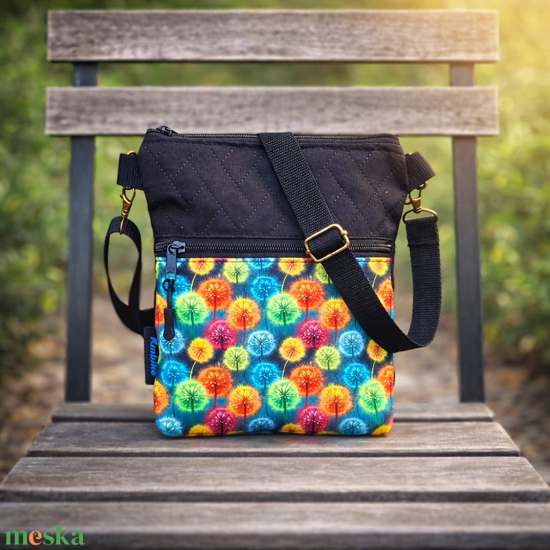 Övtáska/válltáska pitypangos - táska & tok - övtáska - Meska.hu