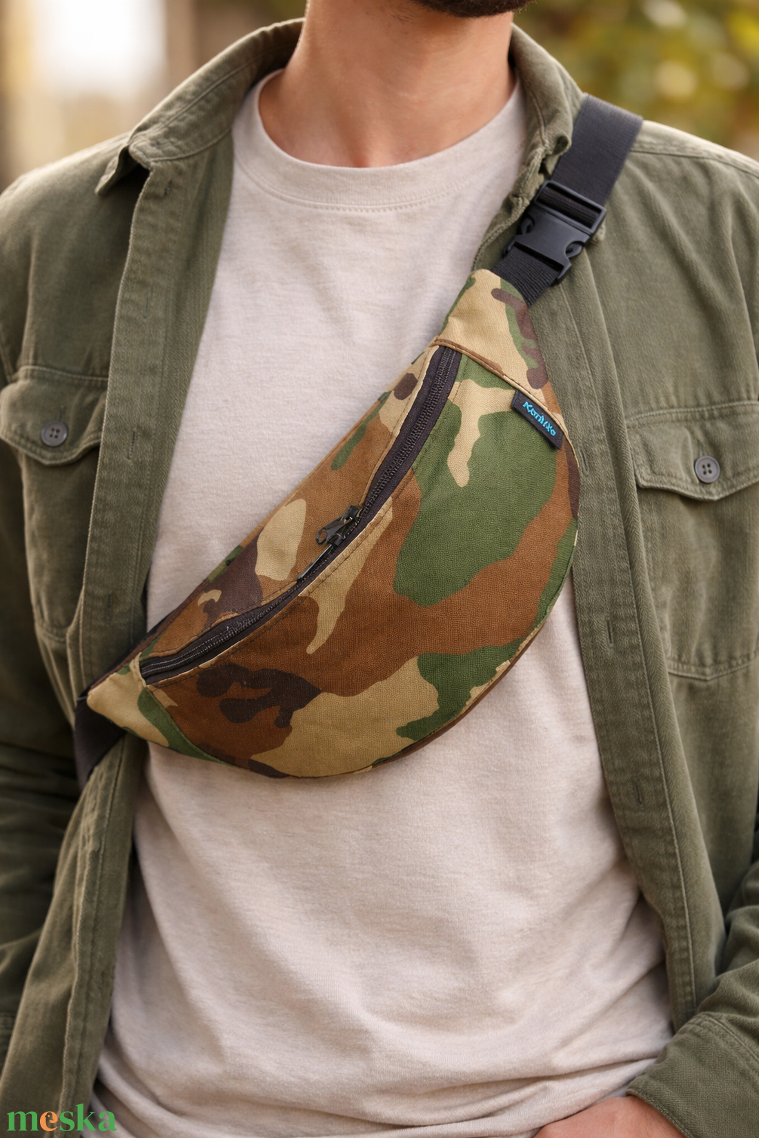 Övtáska Terepmintás - táska & tok - övtáska - Meska.hu