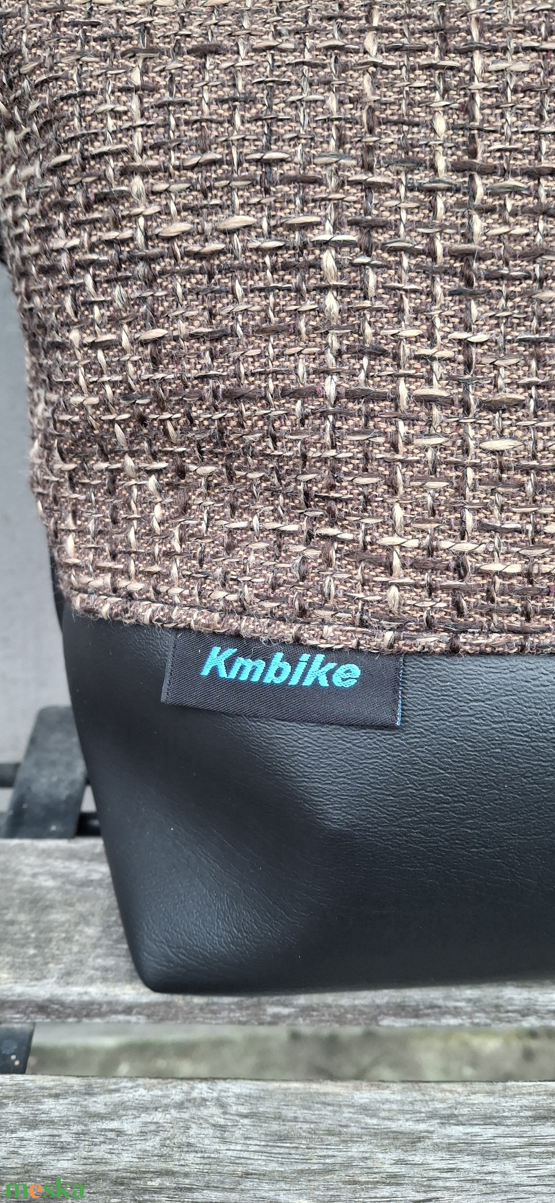 Fekete és barna mintás válltáska,oldaltáska - táska & tok - kézitáska & válltáska - válltáska - Meska.hu