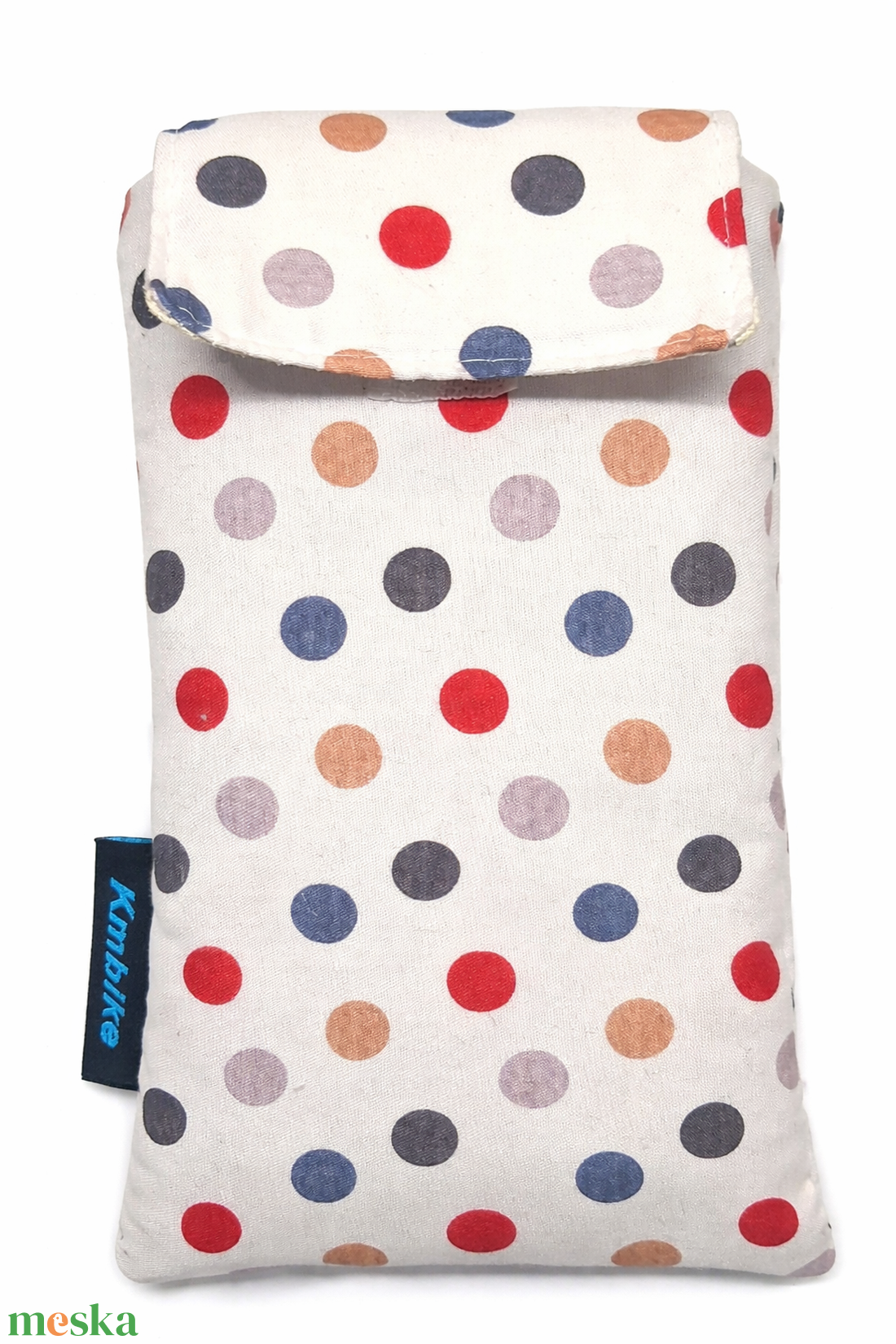 Pöttyös mobiltok/szemüvegtok - táska & tok - pénztárca & más tok - telefontok - Meska.hu