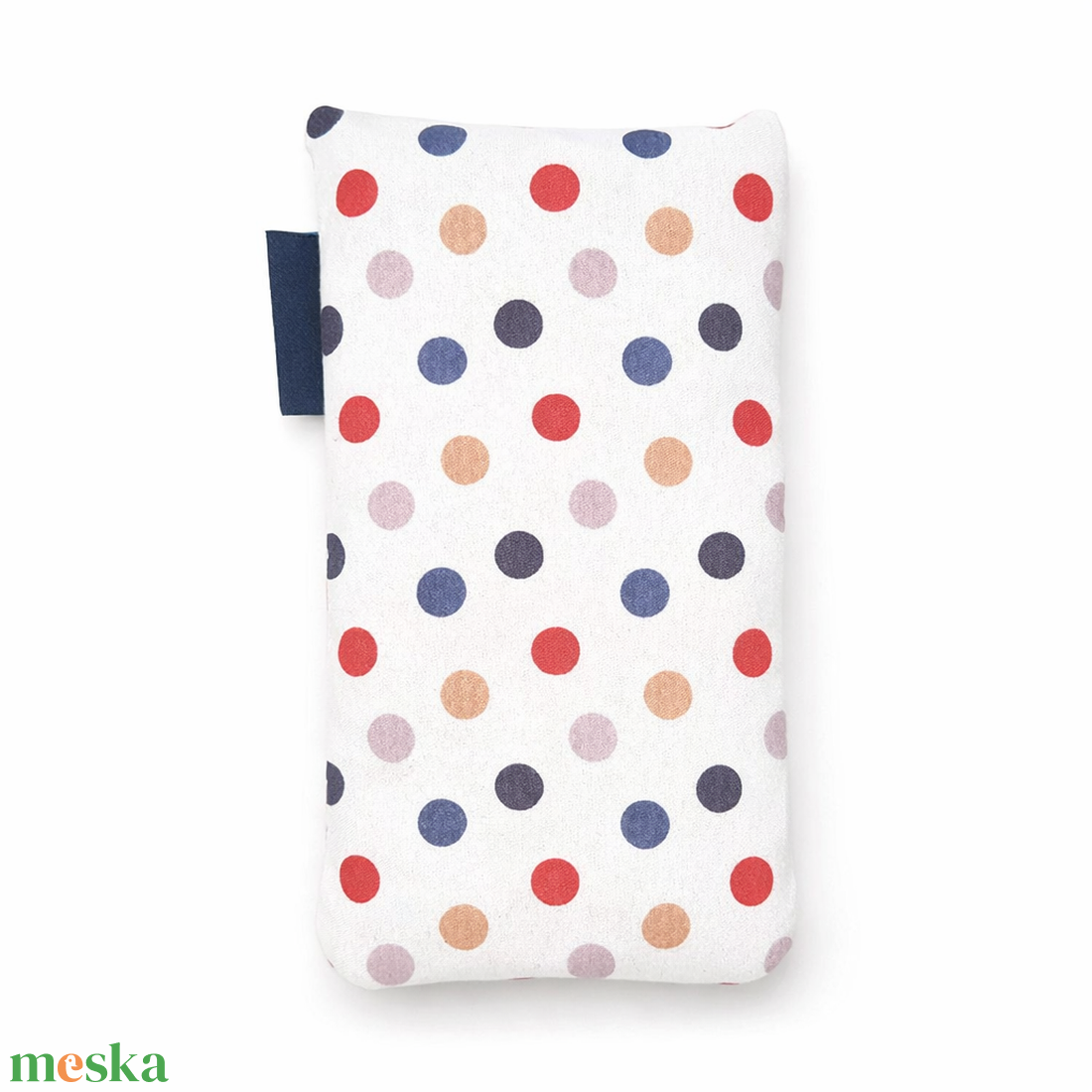 Pöttyös mobiltok/szemüvegtok - táska & tok - pénztárca & más tok - telefontok - Meska.hu