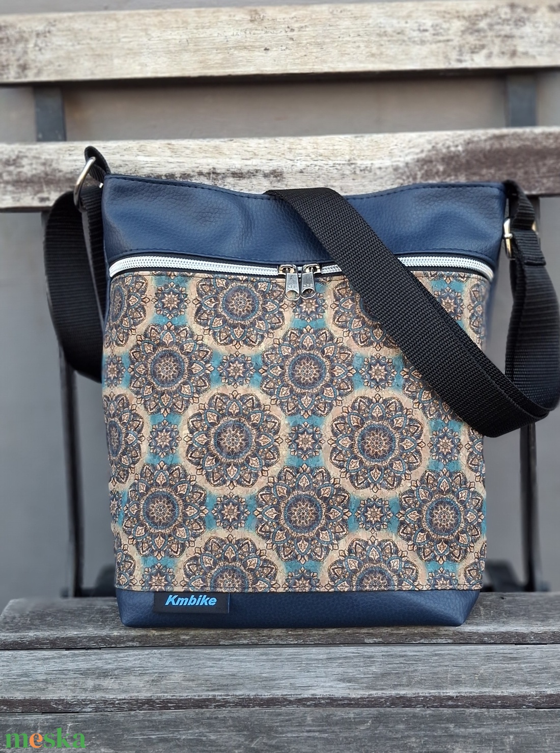 Egyedi mandala mintás kistáska - táska & tok - kézitáska & válltáska - vállon átvethető táska - Meska.hu