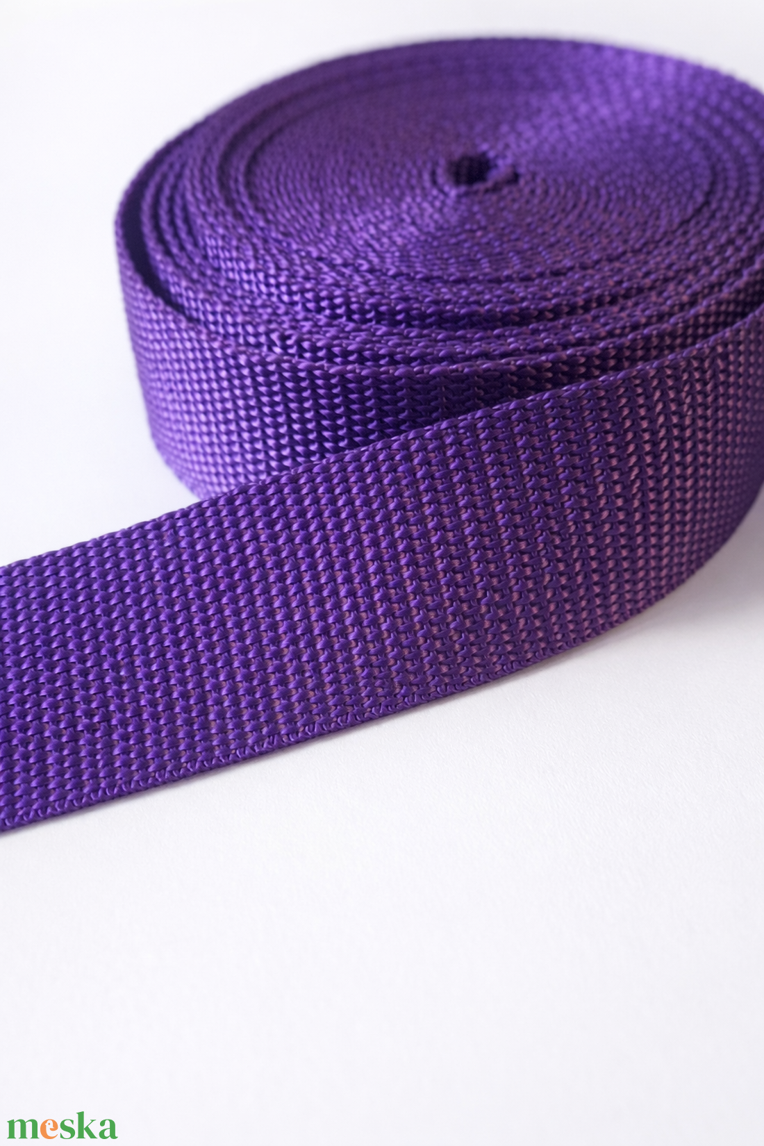 Heveder Lila 3cm - kellékek & szerszámok - csomagolóanyag - zsinór - Meska.hu